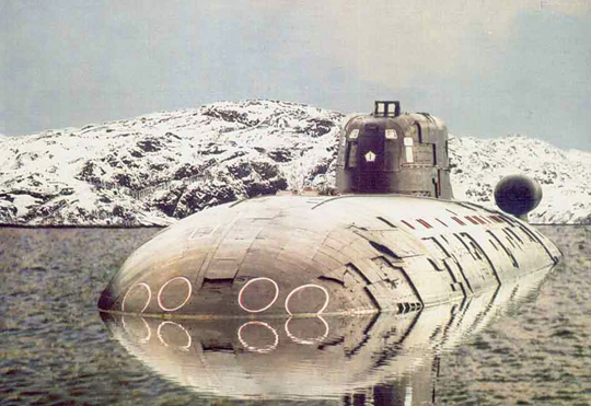 Многоцелевая атомная подводная лодка пр. 945А